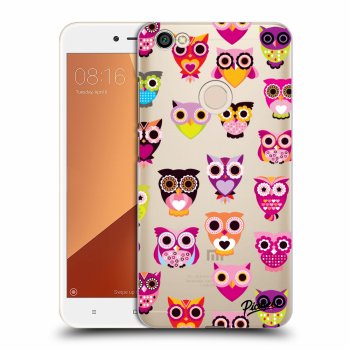 Picasee Xiaomi Redmi Note 5A Global Hülle - Transparentes Silikon - Owls