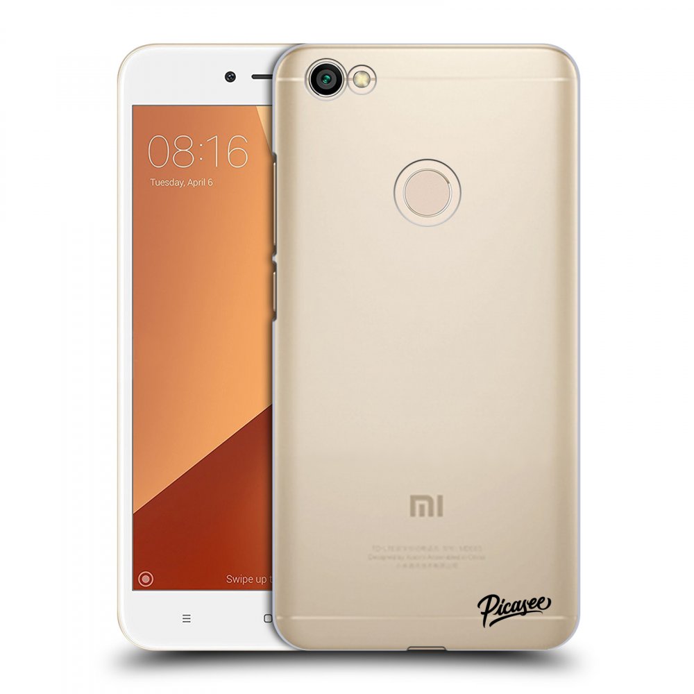Picasee Xiaomi Redmi Note 5A Global Hülle - Transparentes Silikon - Clear
