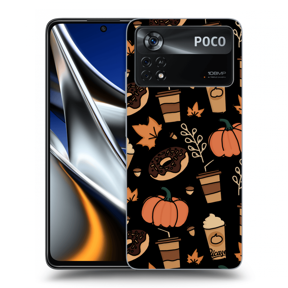 Picasee Xiaomi Poco M4 Pro Hülle - Schwarzes Silikon - Fallovers