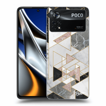 Hülle für Xiaomi Poco M4 Pro - Light geometry