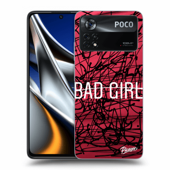 Picasee Xiaomi Poco M4 Pro Hülle - Schwarzes Silikon - Bad girl