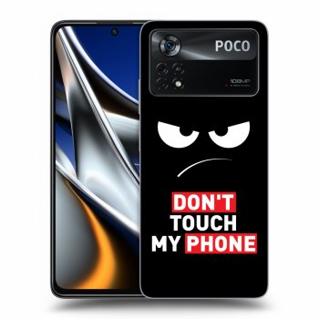 Hülle für Xiaomi Poco M4 Pro - Angry Eyes - Transparent