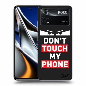 Picasee Xiaomi Poco M4 Pro Hülle - Schwarzes Silikon - Shadow Eye - Transparent