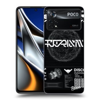 Hülle für Xiaomi Poco M4 Pro - BLACK DISCO