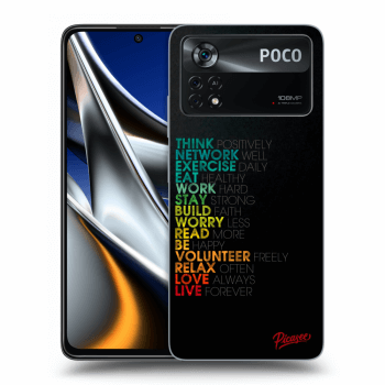 Hülle für Xiaomi Poco M4 Pro - Motto life
