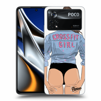 Hülle für Xiaomi Poco M4 Pro - Crossfit girl - nickynellow