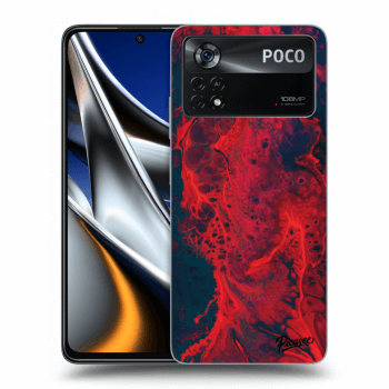 Hülle für Xiaomi Poco M4 Pro - Organic red