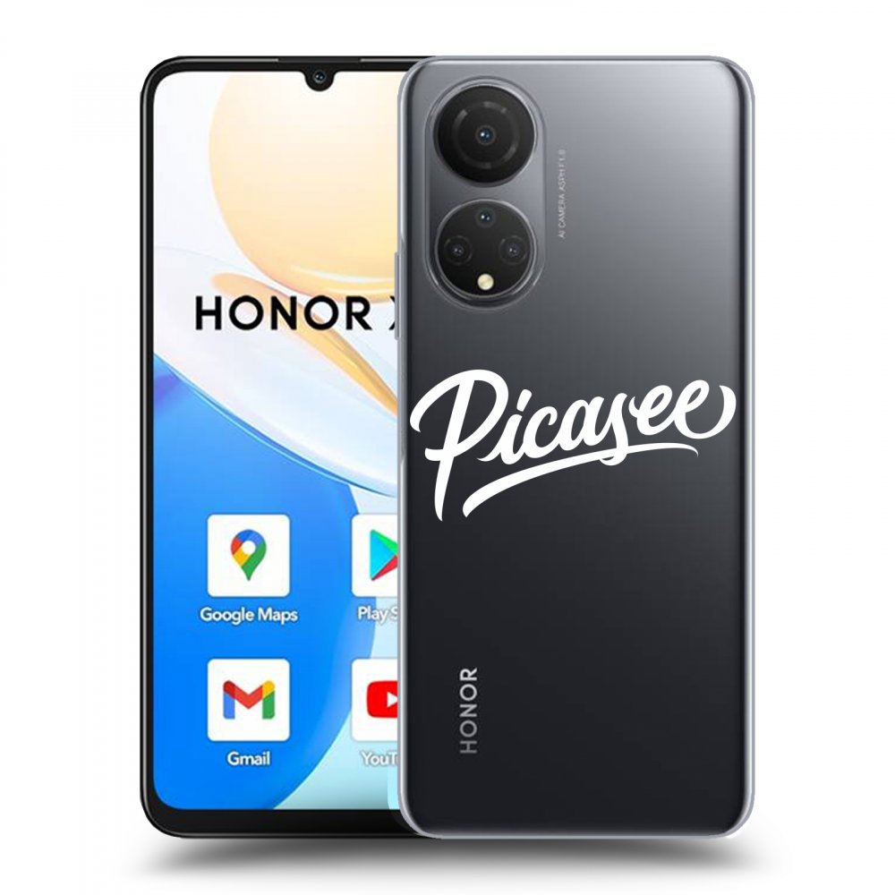 Picasee Honor X7 Hülle - Transparentes Silikon - Picasee - White