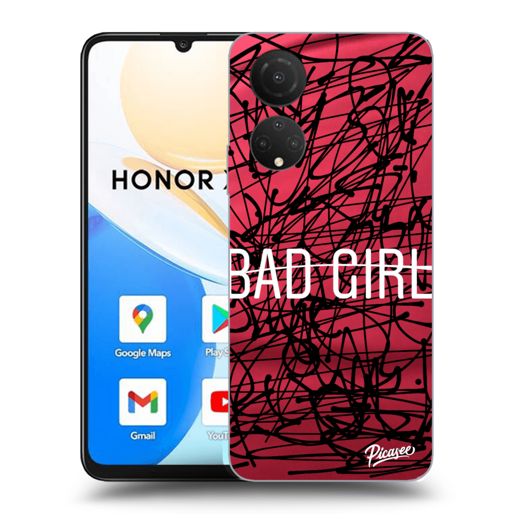 Picasee Honor X7 Hülle - Transparentes Silikon - Bad girl