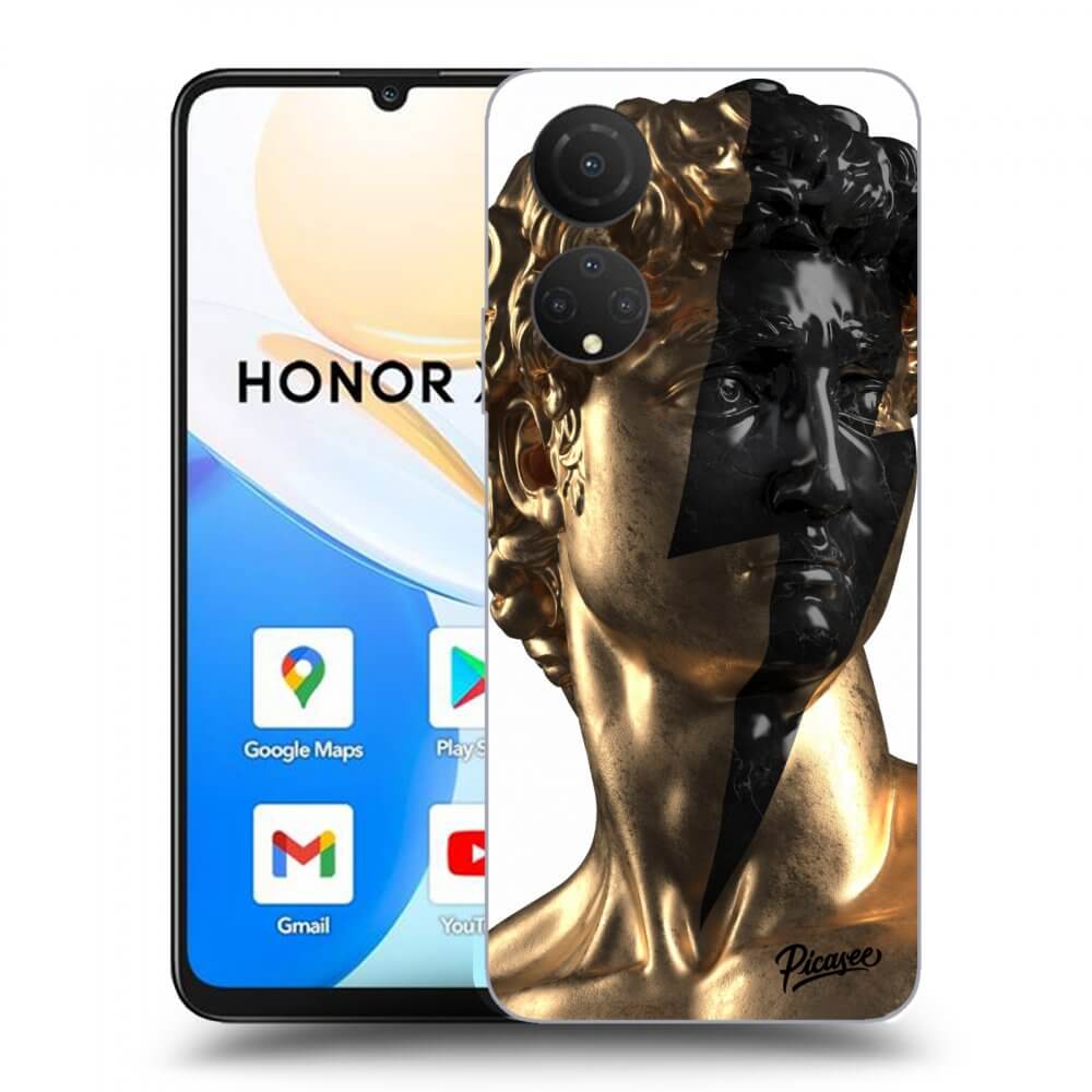 Picasee ULTIMATE CASE für Honor X7 - Wildfire - Gold