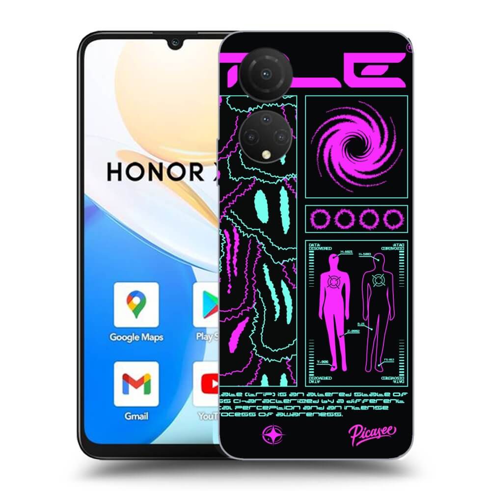 Picasee Honor X7 Hülle - Transparentes Silikon - HYPE SMILE