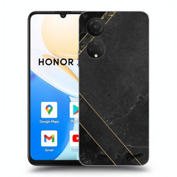 Hülle für Honor X7 - Black tile