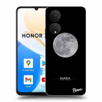 Picasee Honor X7 Hülle - Transparentes Silikon - Moon Minimal