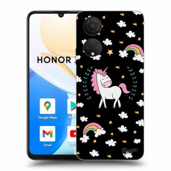 Hülle für Honor X7 - Unicorn star heaven