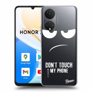 Picasee Honor X7 Hülle - Transparentes Silikon - Don't Touch My Phone