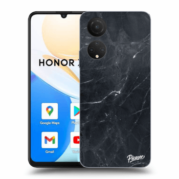 Hülle für Honor X7 - Black marble