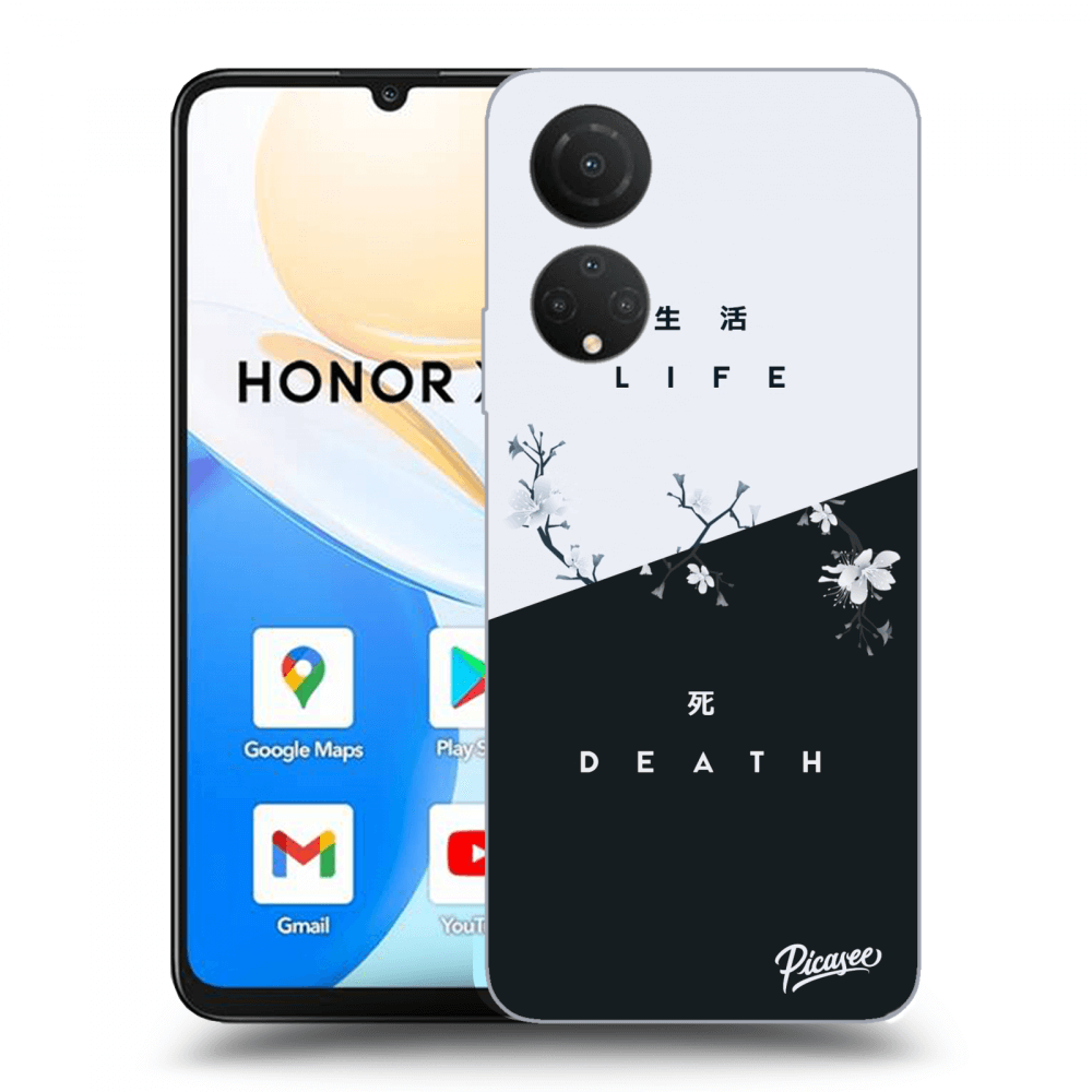 Picasee Honor X7 Hülle - Transparentes Silikon - Life - Death