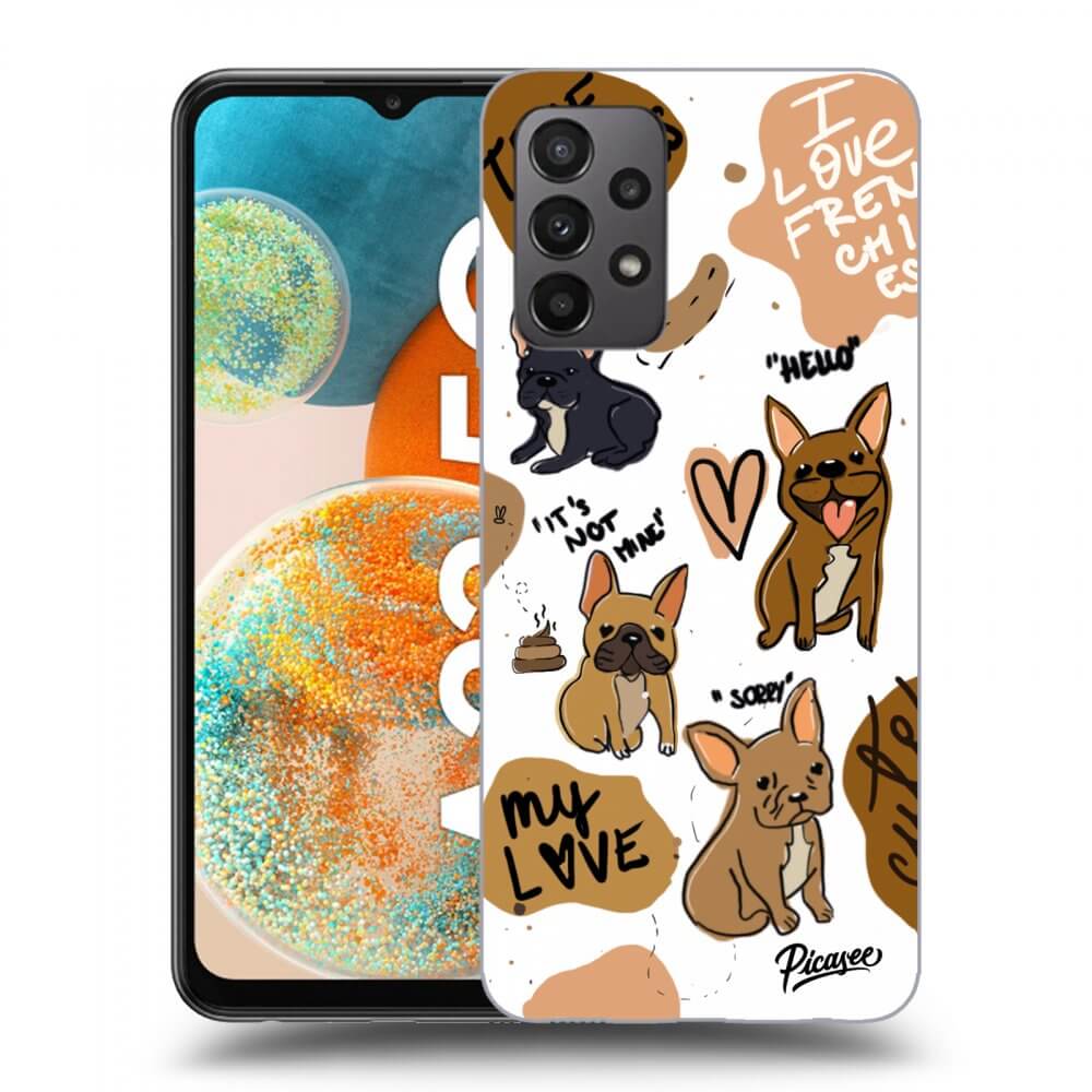 Picasee Samsung Galaxy A23 A235F 4G Hülle - Transparentes Silikon - Frenchies
