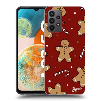 Picasee Samsung Galaxy A23 A235F 4G Hülle - Transparentes Silikon - Gingerbread 2