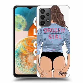 Picasee ULTIMATE CASE für Samsung Galaxy A23 A235F 4G - Crossfit girl - nickynellow