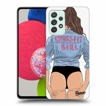 Picasee ULTIMATE CASE für Samsung Galaxy A73 5G - Crossfit girl - nickynellow