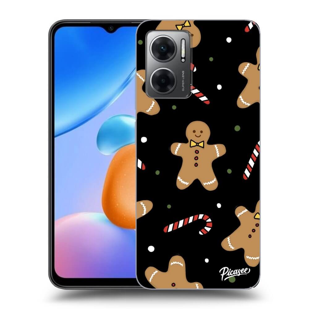 Picasee Xiaomi Redmi 10 5G Hülle - Schwarzes Silikon - Gingerbread