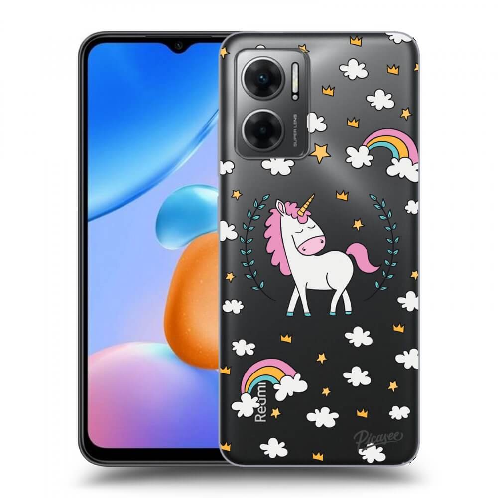 Picasee Xiaomi Redmi 10 5G Hülle - Transparentes Silikon - Unicorn star heaven