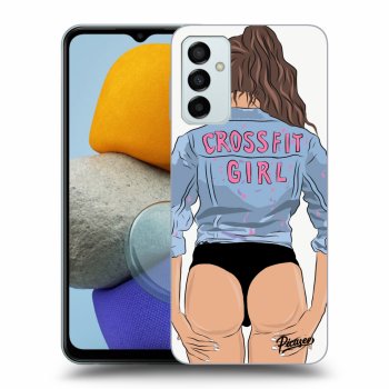 Picasee Samsung Galaxy M23 5G Hülle - Schwarzes Silikon - Crossfit girl - nickynellow