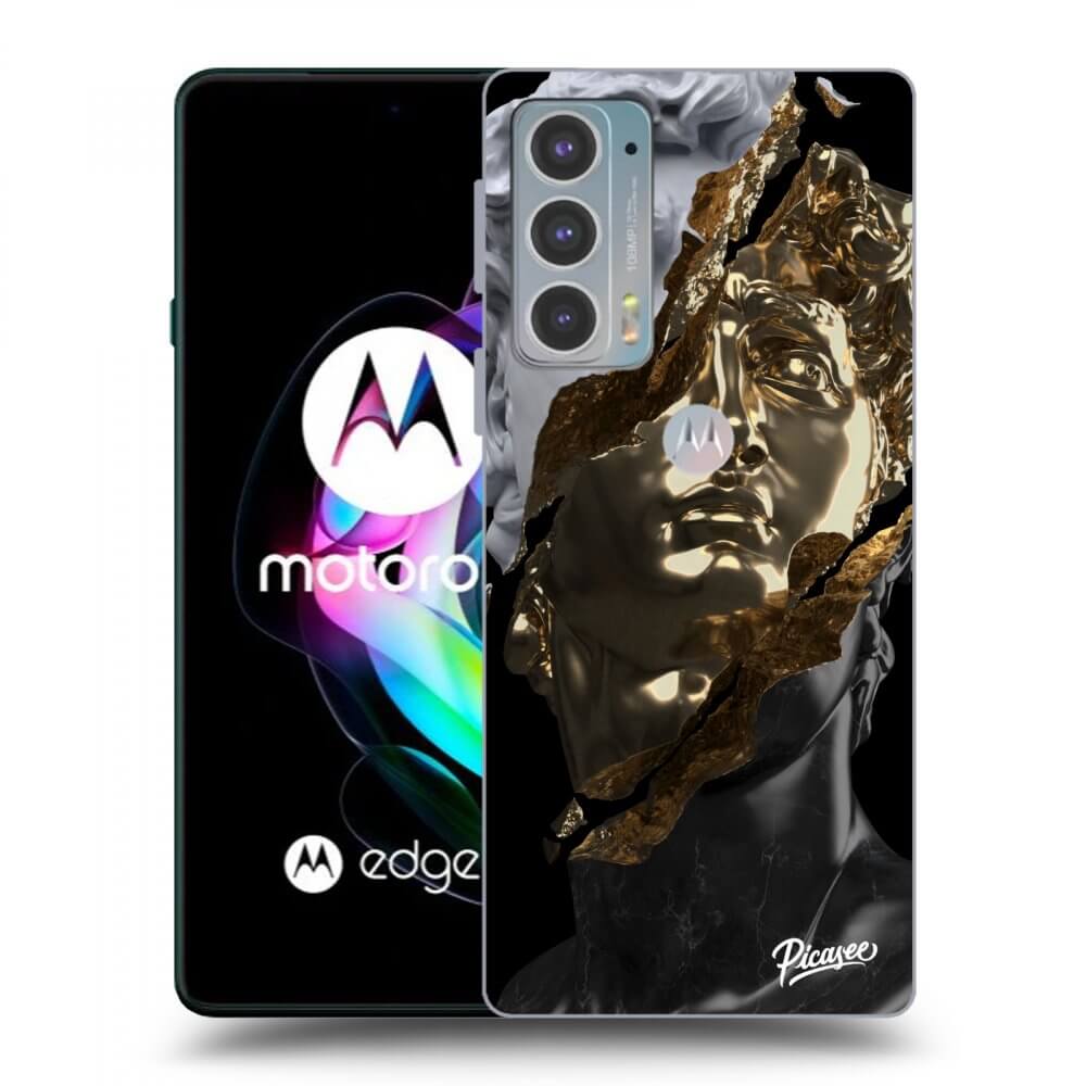 Picasee Motorola Edge 20 Hülle - Schwarzes Silikon - Trigger