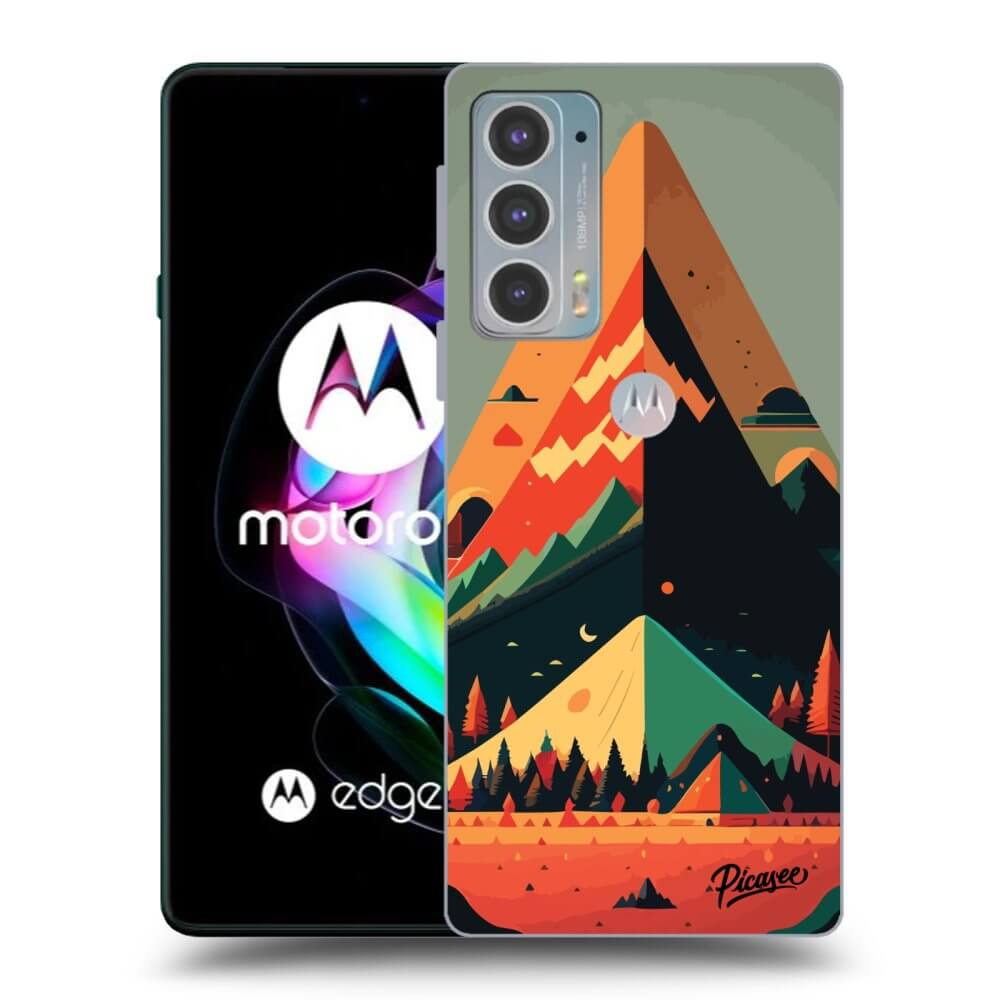 Picasee Motorola Edge 20 Hülle - Schwarzes Silikon - Oregon