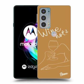 Hülle für Motorola Edge 20 - Wine not
