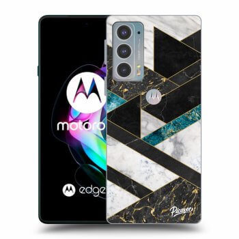 Hülle für Motorola Edge 20 - Dark geometry