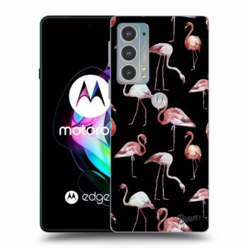 Hülle für Motorola Edge 20 - Flamingos