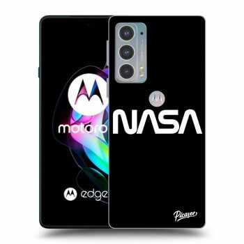 Picasee Motorola Edge 20 Hülle - Schwarzes Silikon - NASA Basic
