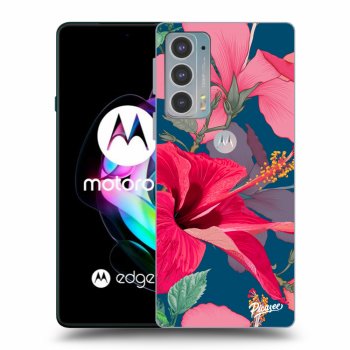 Hülle für Motorola Edge 20 - Hibiscus