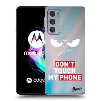 Hülle für Motorola Edge 20 - Angry Eyes - Transparent