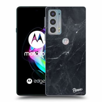 Hülle für Motorola Edge 20 - Black marble