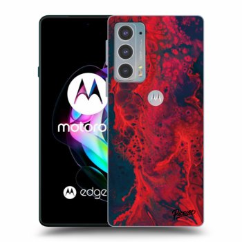 Hülle für Motorola Edge 20 - Organic red