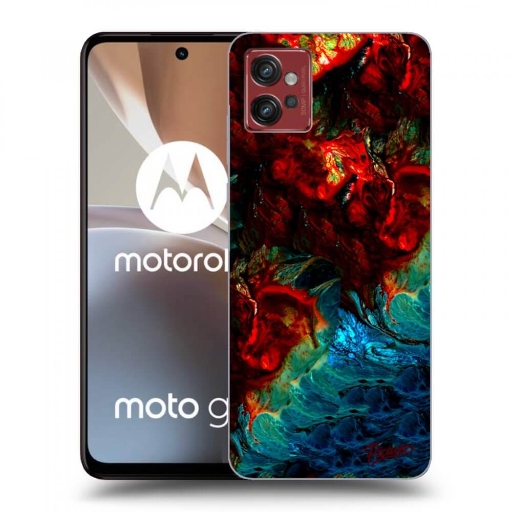 Picasee Motorola Moto G32 Hülle - Transparentes Silikon - Universe