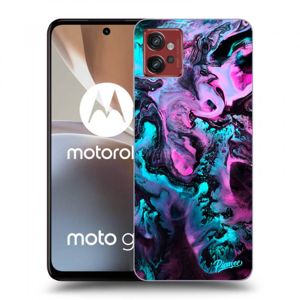 Motorola Moto G32 Hülle - Schwarzes Silikon - Lean