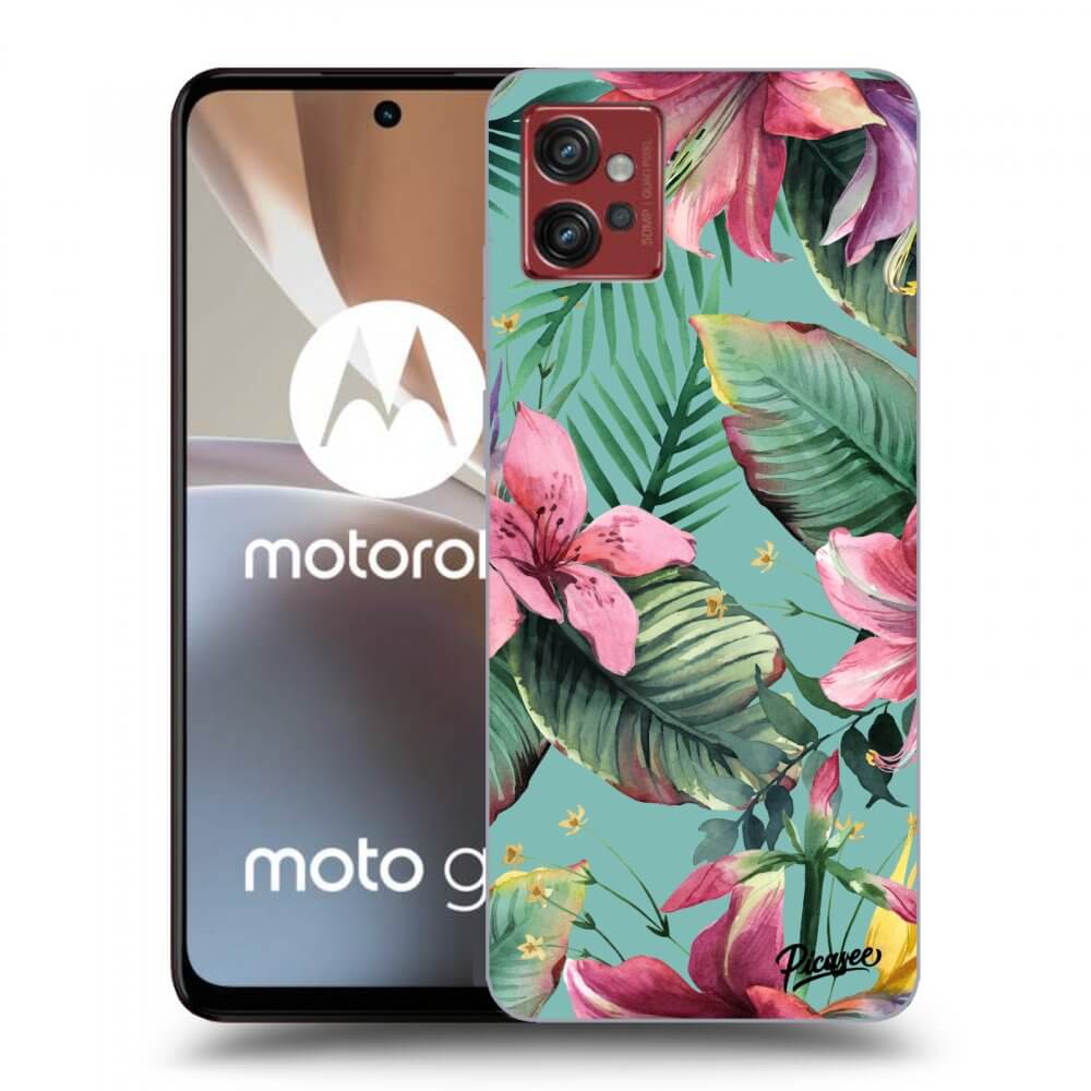 Picasee Motorola Moto G32 Hülle - Transparentes Silikon - Hawaii