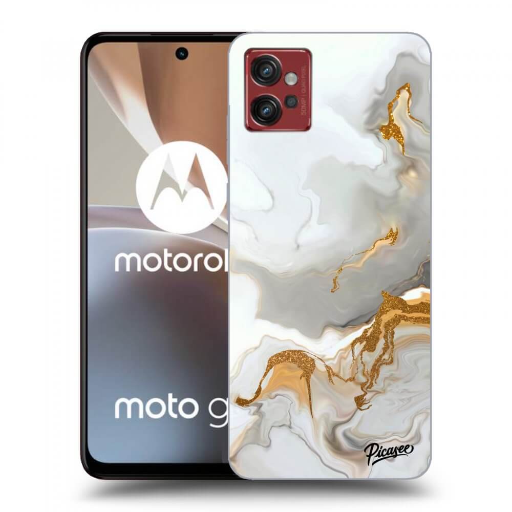 Picasee Motorola Moto G32 Hülle - Transparentes Silikon - Her