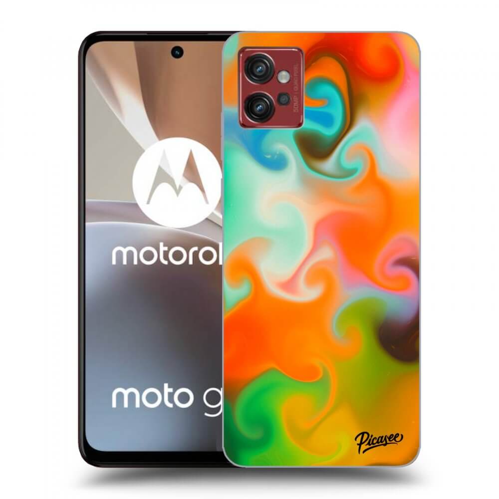 Picasee Motorola Moto G32 Hülle - Schwarzes Silikon - Juice
