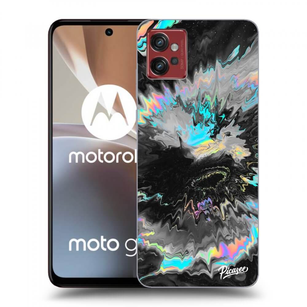 Picasee Motorola Moto G32 Hülle - Transparentes Silikon - Magnetic