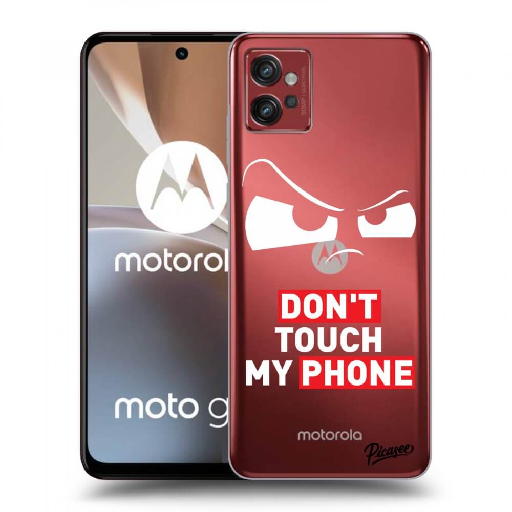 Picasee Motorola Moto G32 Hülle - Transparentes Silikon - Cloudy Eye - Transparent