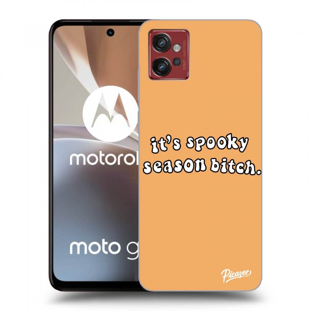 Picasee Motorola Moto G32 Hülle - Transparentes Silikon - Spooky season