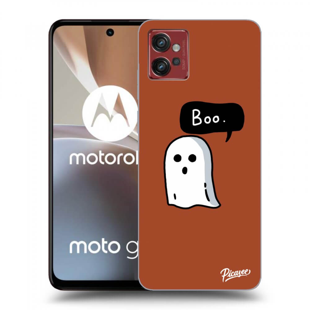 Picasee Motorola Moto G32 Hülle - Transparentes Silikon - Boo