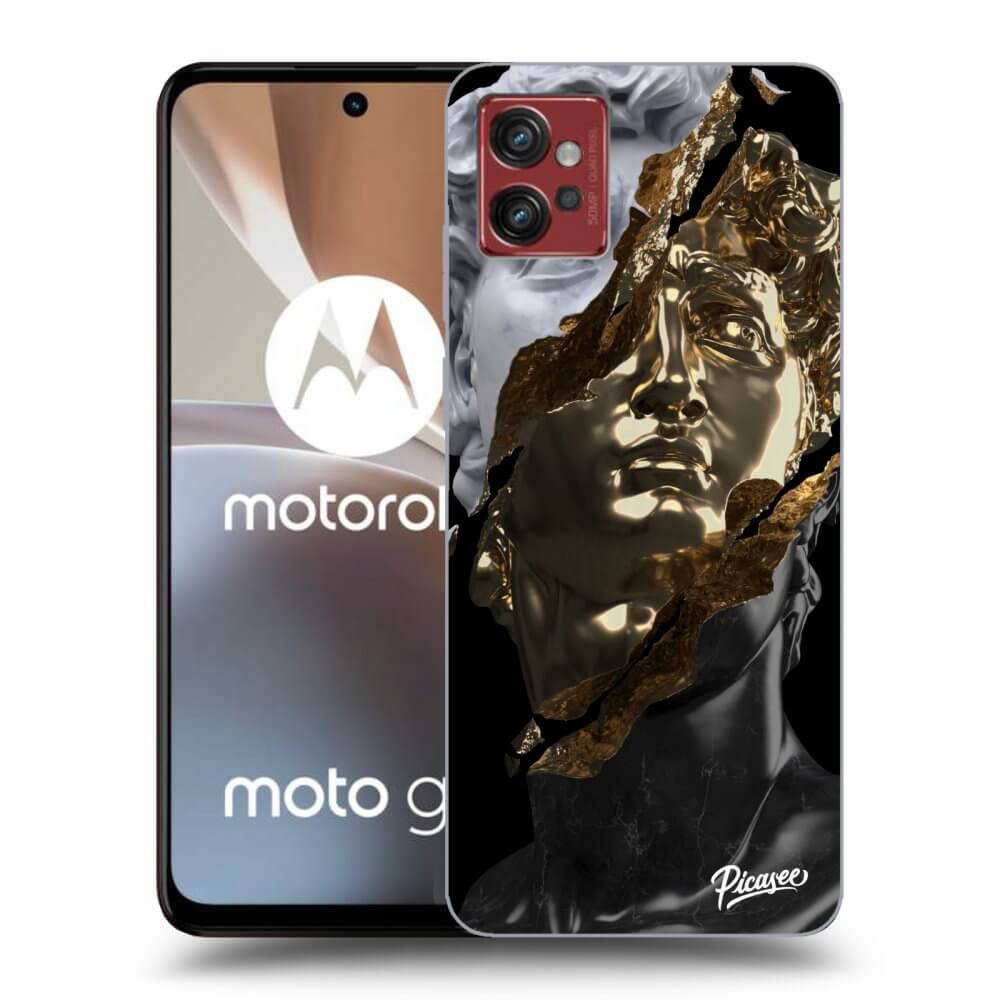 Picasee Motorola Moto G32 Hülle - Schwarzes Silikon - Trigger