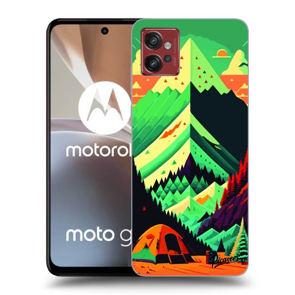 Picasee Motorola Moto G32 Hülle - Schwarzes Silikon - Whistler