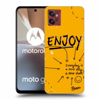 Picasee Motorola Moto G32 Hülle - Schwarzes Silikon - Enjoy